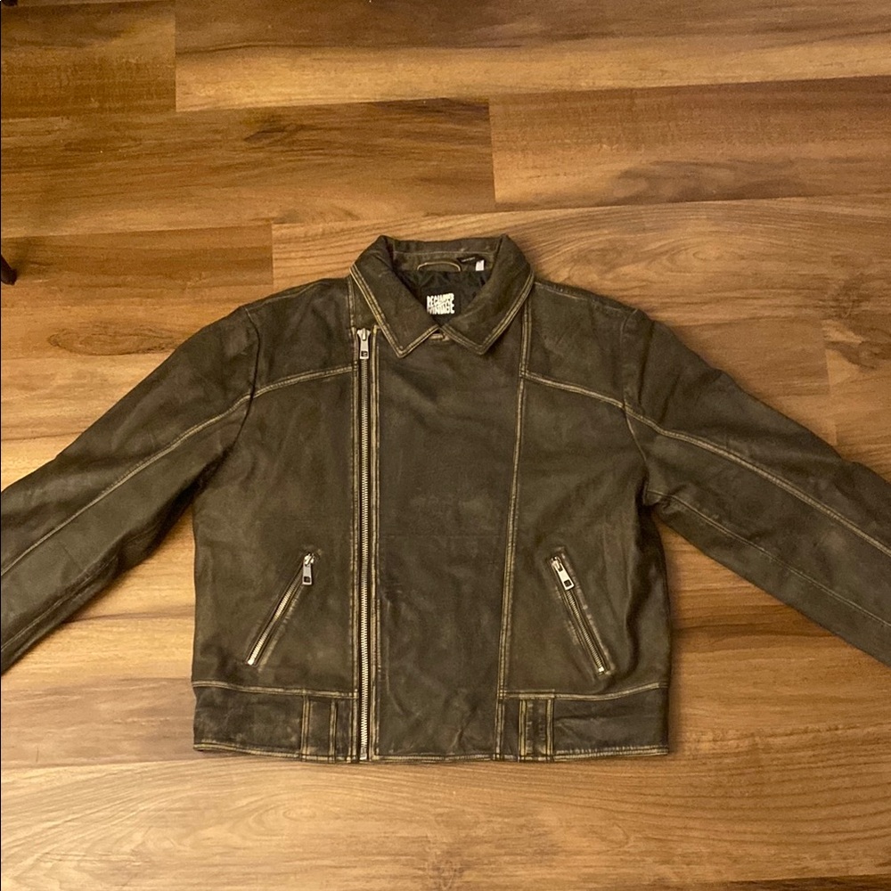 Men's Brown Leather Jacket